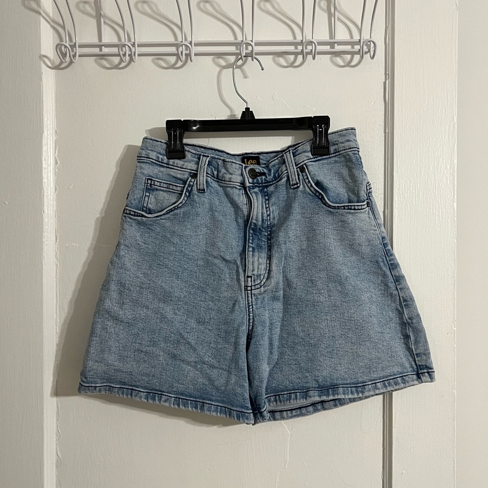 Lee Women's Blue Denim Shorts